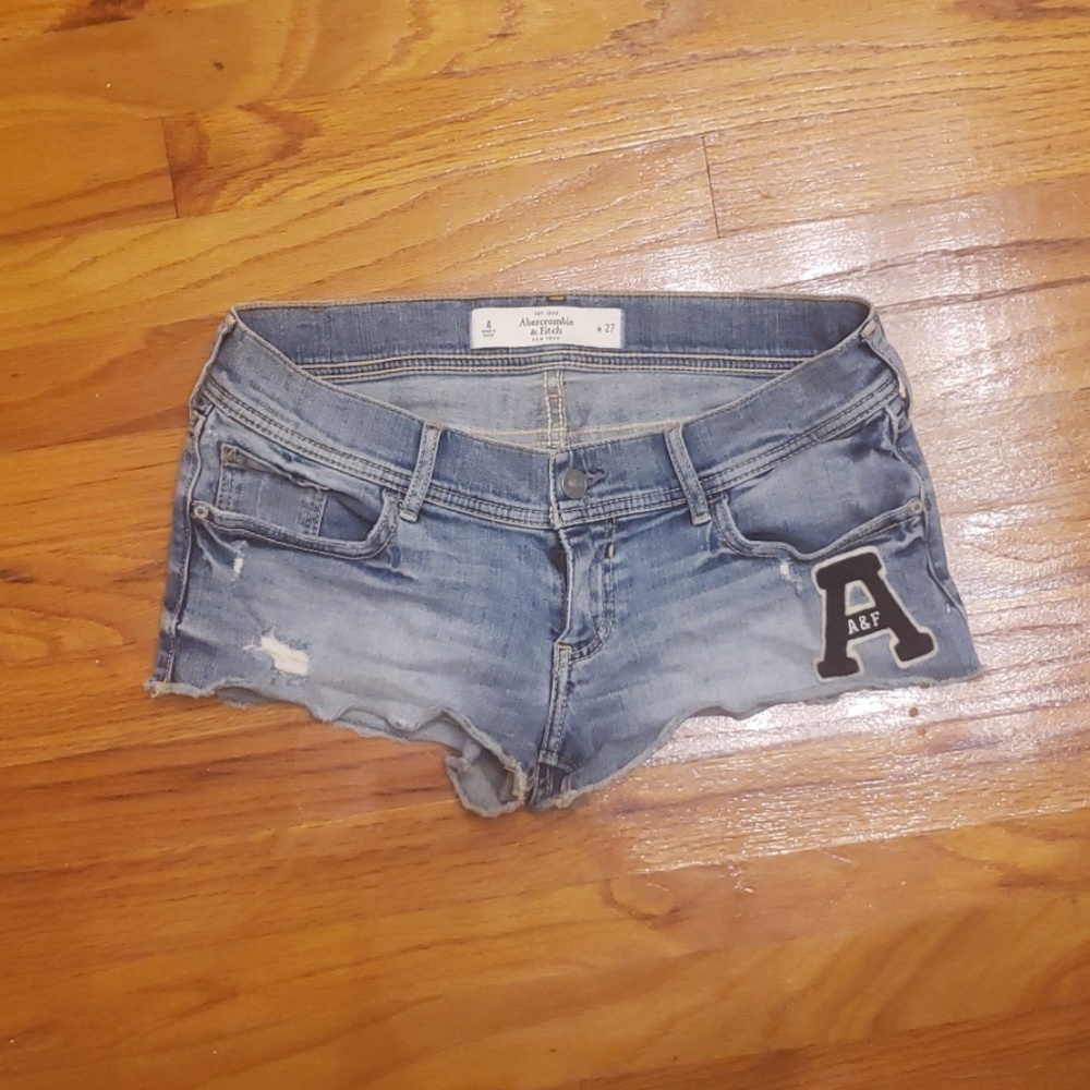 Abercrombie jean shorts